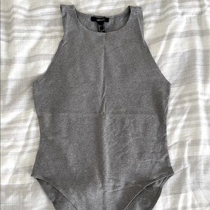 Grey bodysuit